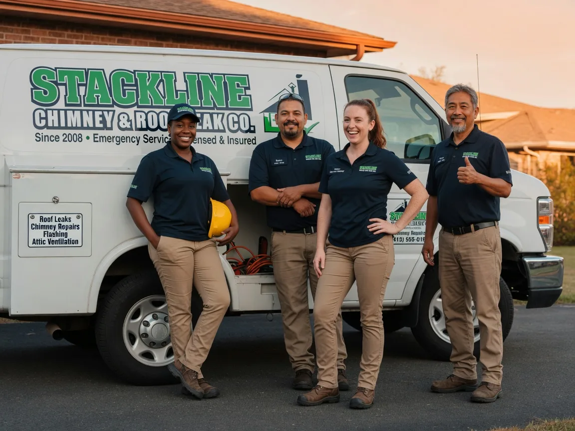 Chimney flashing repair company in Greenleaf, WI